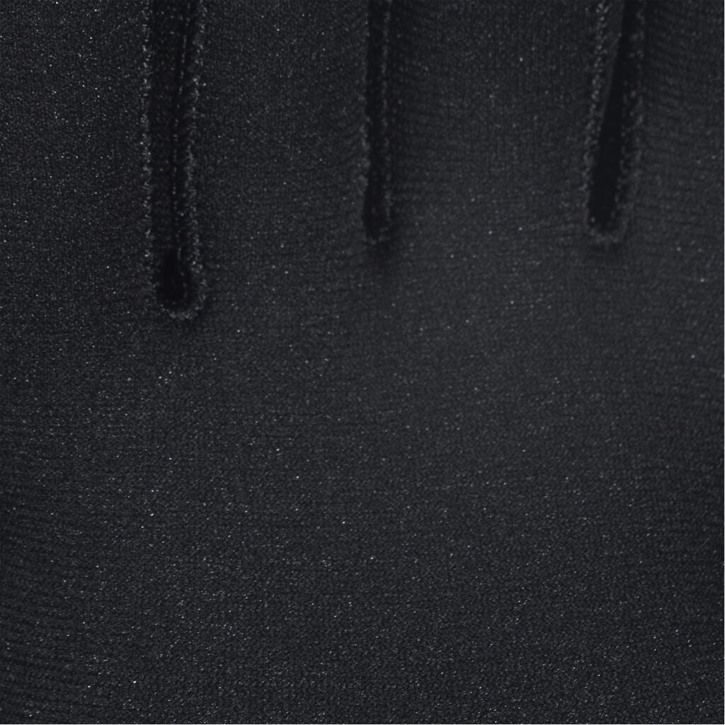 Nardymo pirštinės iš 2 mm storio neopreno, juodos