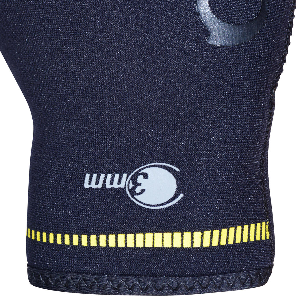 Neoprenske potapljaške rokavice 3mm - Črne