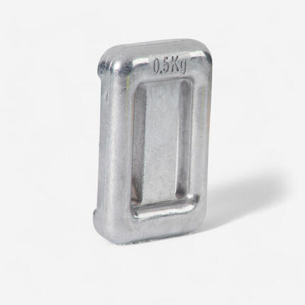 Ołów Niepowlekany 500 G Do Nurkowania, Łowiectwa Podwodnego, Freedivingu