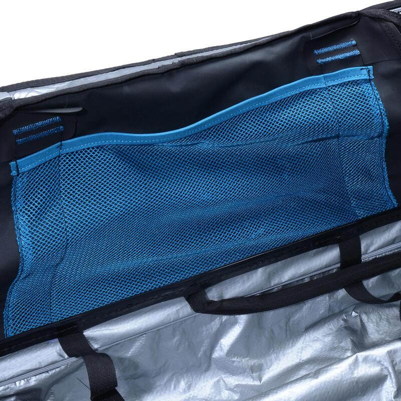 Estar satisfecho reparar Formación Bolsa de viaje maleta buceo Subea con ruedas SCD 90 L Negra y Azul |  Decathlon