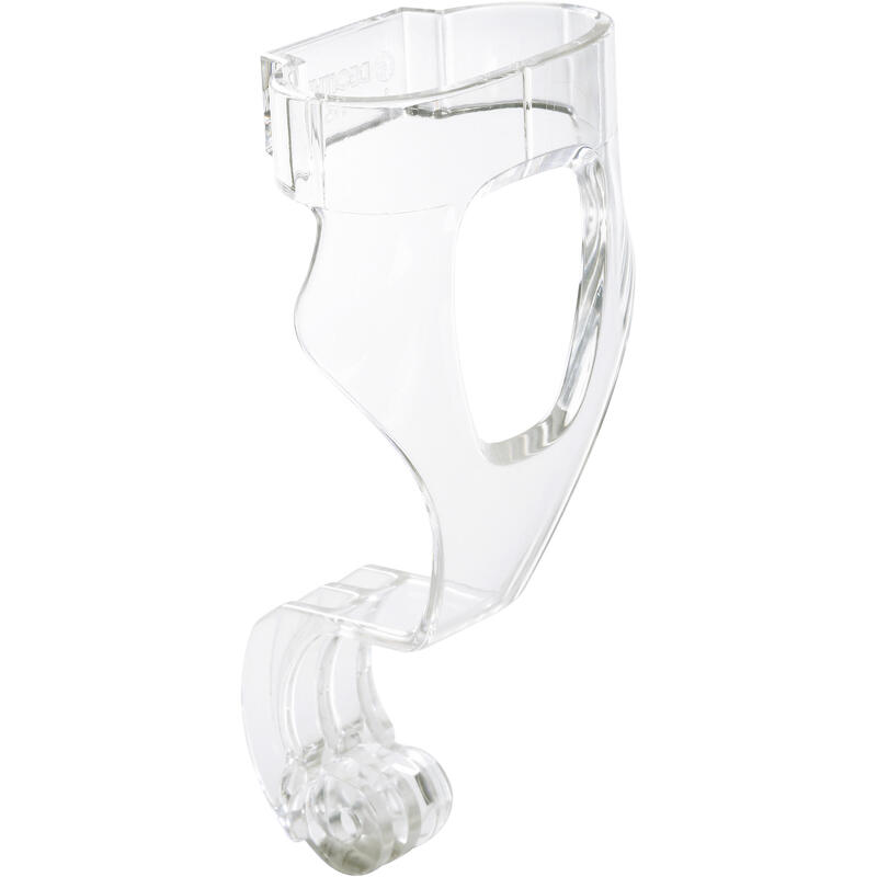 Fixation caméra pour le masque de plongée libre Easybreath transparent Fixation caméra pour le masque de plongée libre Easybreath transparent