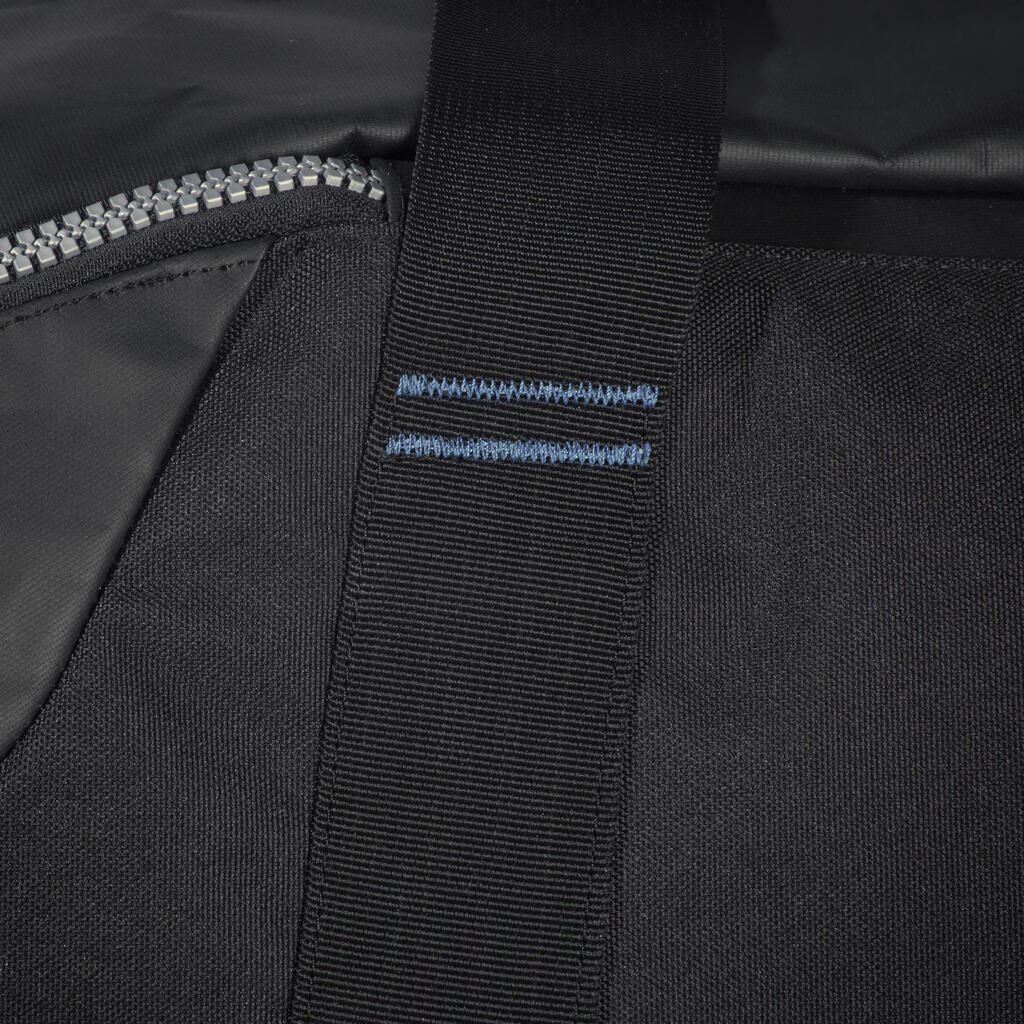Sac de voyage de plongée à roulettes coque rigide SCD 90 L trolley noir/bleu