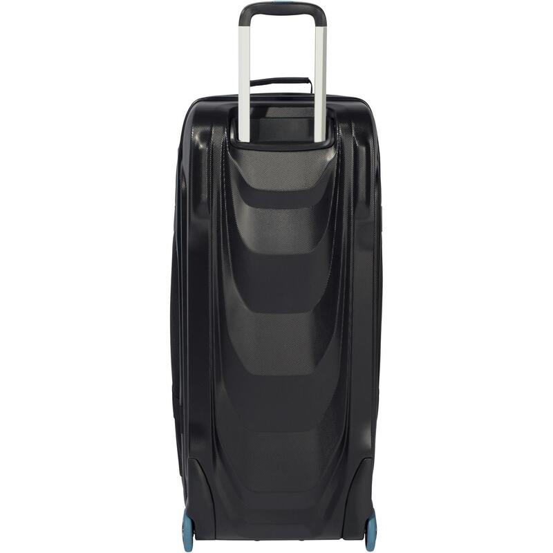 Tauchtasche Reisetasche 90L Trolley Hartschale schwarz/blau