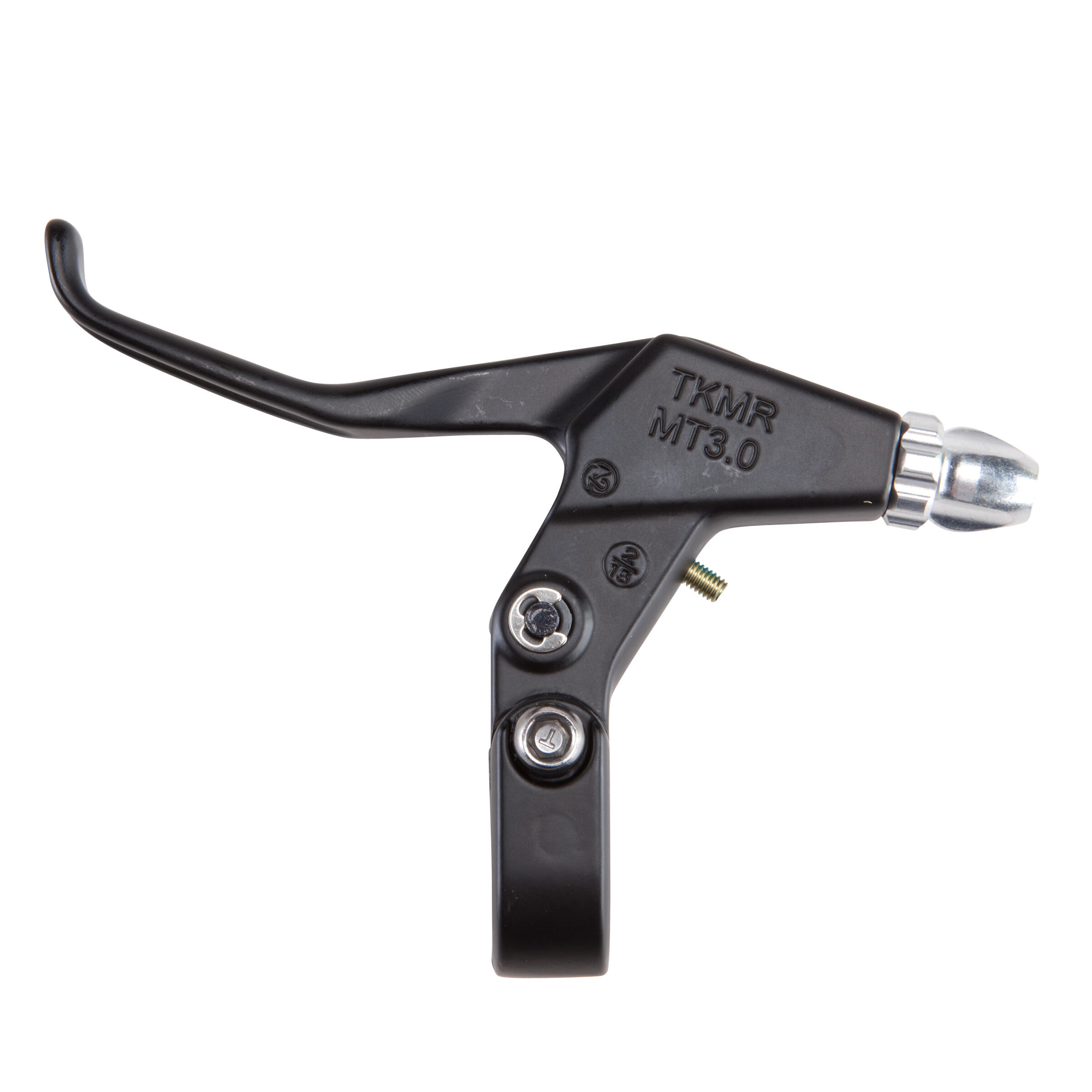 Mountain Bike Brake Lever Btwin 2finger for VBrake Black