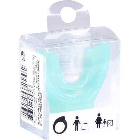 Scuba diving mouthpiece regulator monodensity for women and children in blue