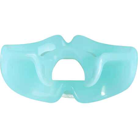 Scuba diving mouthpiece regulator monodensity for women and children in blue