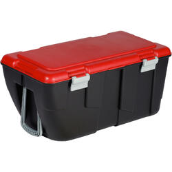 Malle de transport de plongée Discover 80 L noir/rouge