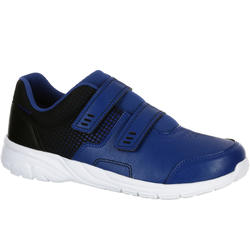 Actiwalk 100 Children's Fitness Walking Shoes - Black/Blue