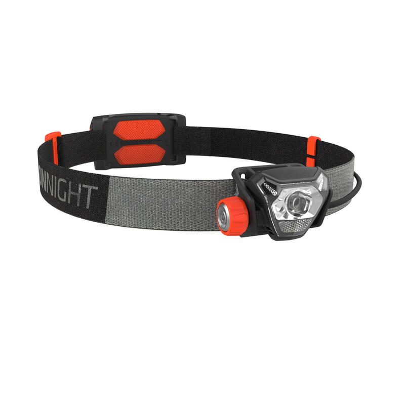 LAMPE FRONTALE DE TRAIL RUNNING ONNIGHT 710 NOIR ET ORANGE ...