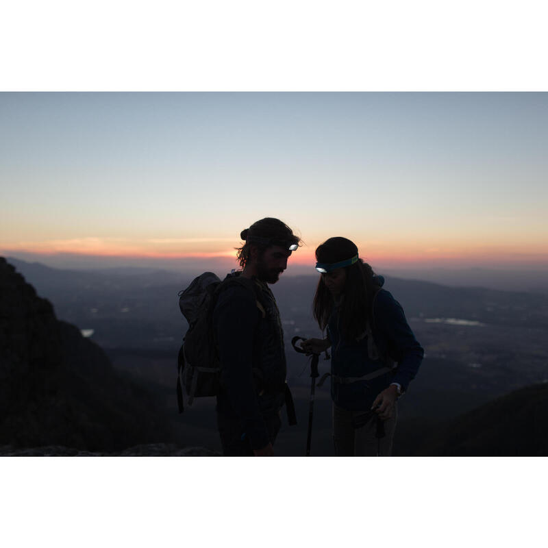 Lanterna frontal a pilhas de Trekking ONNIGHT 100 - 80 lúmens