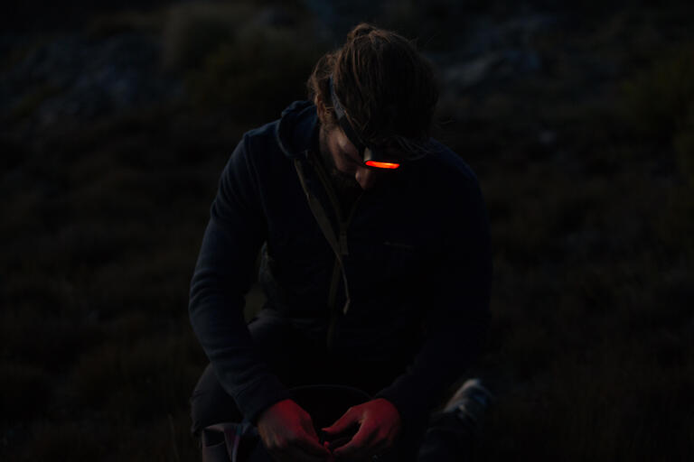 Quechua Onnight 100 trekking head torch, 80 lumens