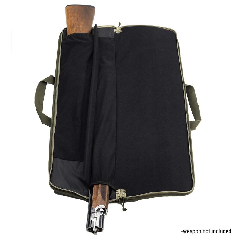 Funda Escopeta Caza Solognac Desmontada Acolchada Verde