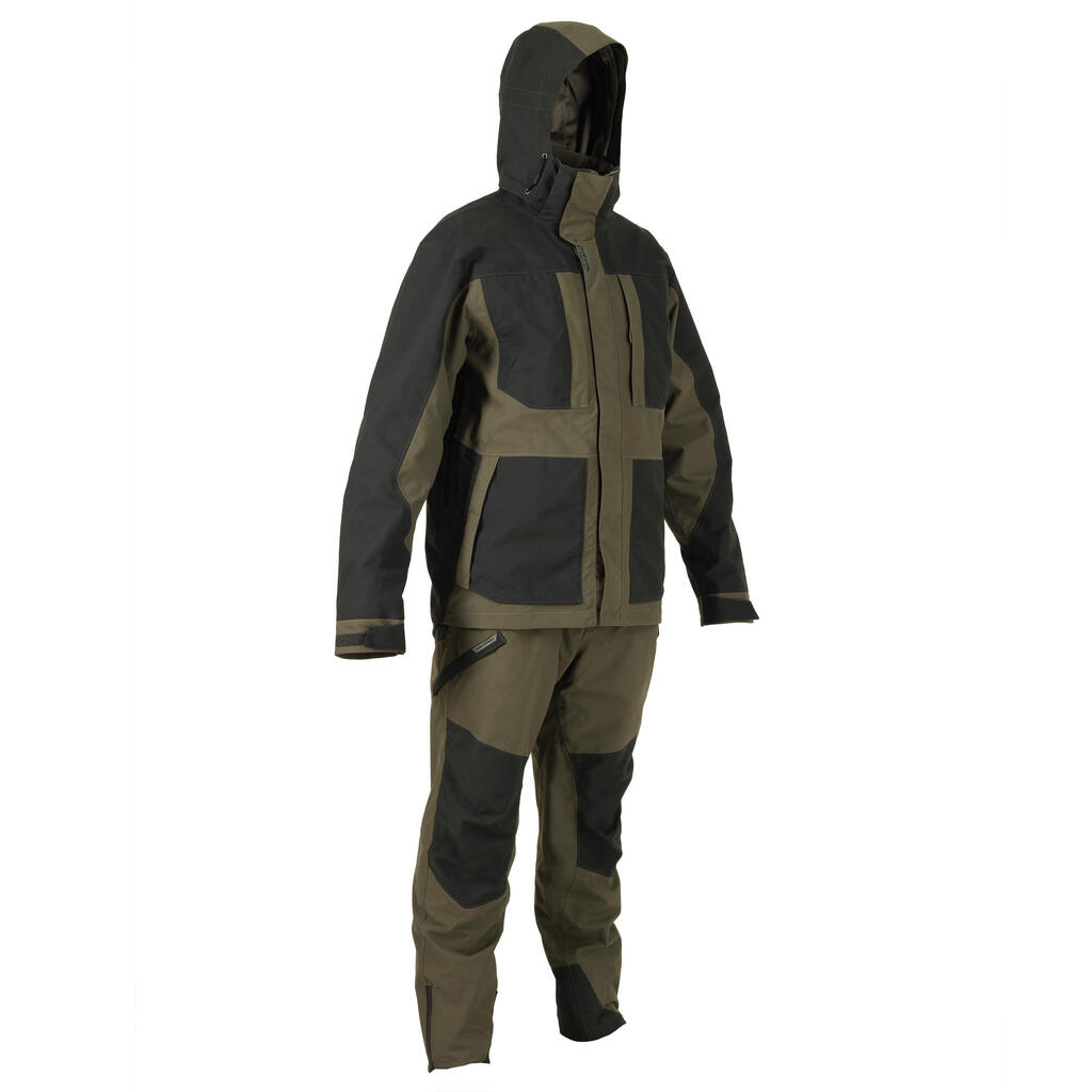 Jagdhose / Regenhose Renfort 500 braun