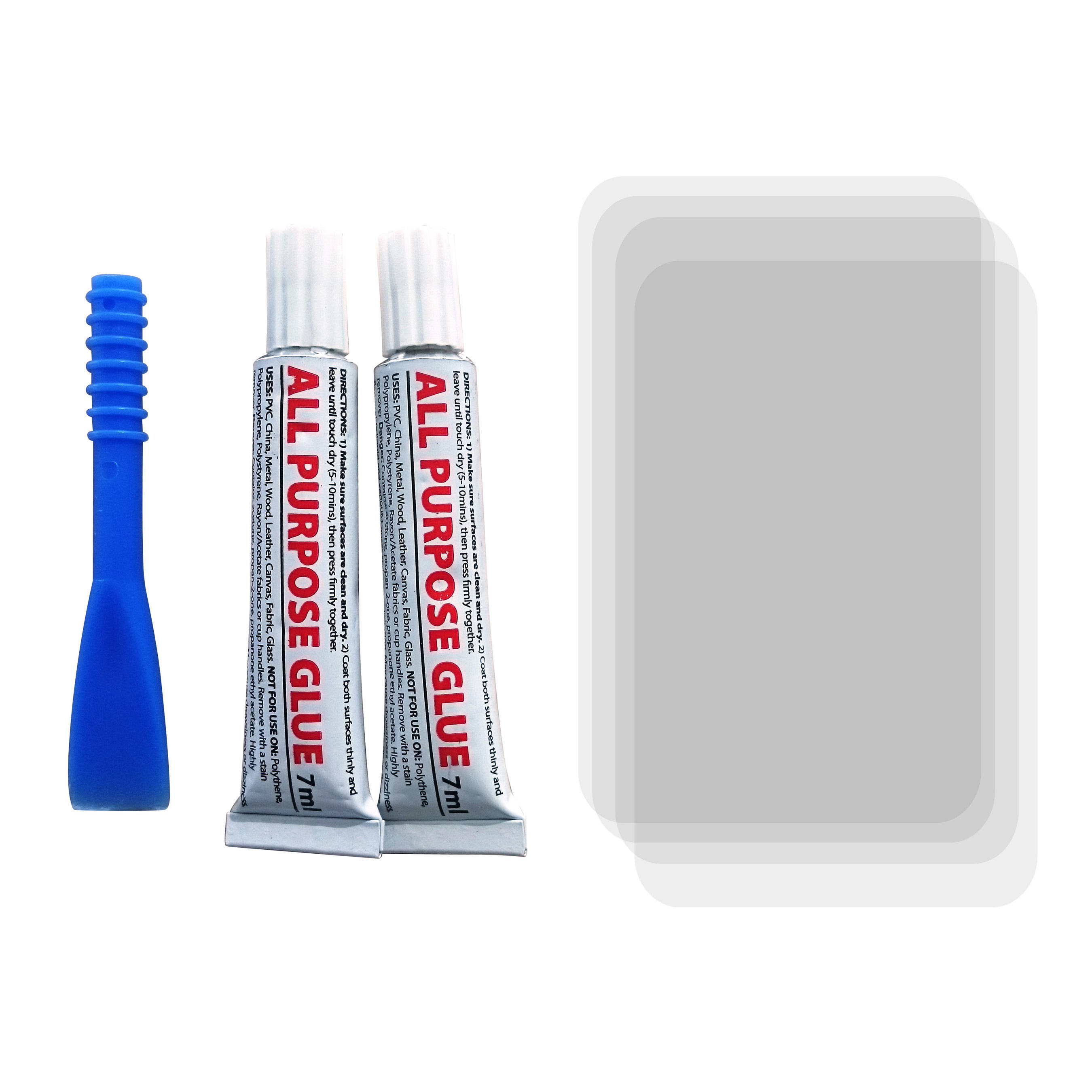 Tribord Reparatieset Met Lijm Voor Opblaaskajaks tribord kopen in de aanbieding