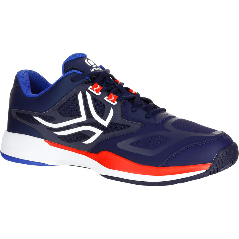 ZAPATILLAS DE TENIS HOMBRE TS560 AZUL MARINO ROJO MULTI TERRENO 