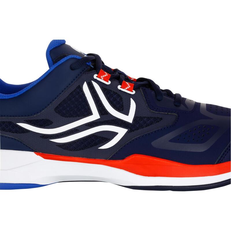 ZAPATILLAS DE TENIS HOMBRE TS560 AZUL MARINO ROJO MULTI TERRENO 