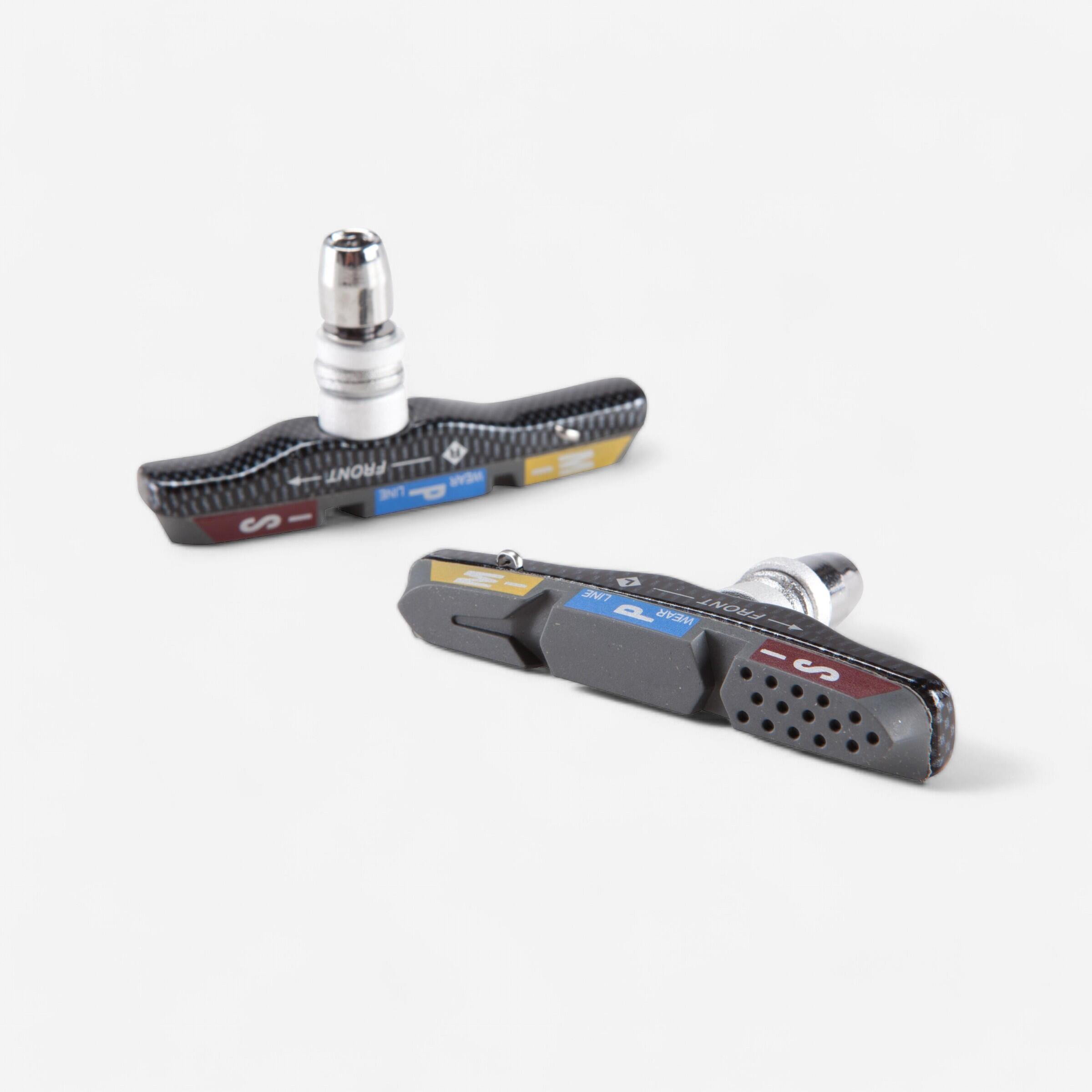 Btwin Remblokjes V Brake Tri Zone 900 btwin kopen in de aanbieding