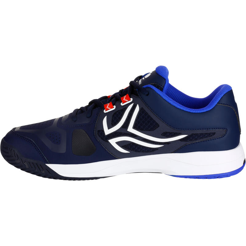 ZAPATILLAS DE TENIS HOMBRE TS560 AZUL MARINO ROJO MULTI TERRENO 