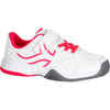 Detská tenisová obuv TS530 bielo-ružová