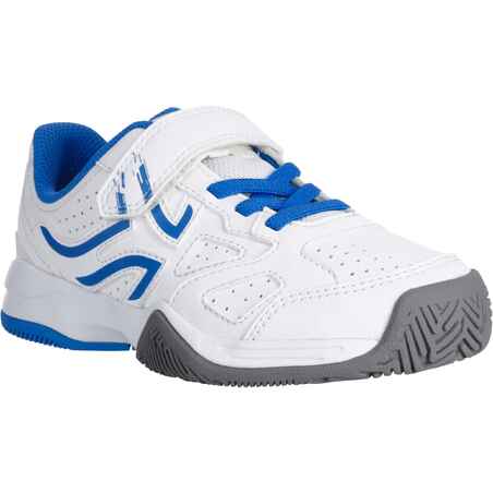 حذاء تنس TS830 للأطفال - أبيض/أزرق