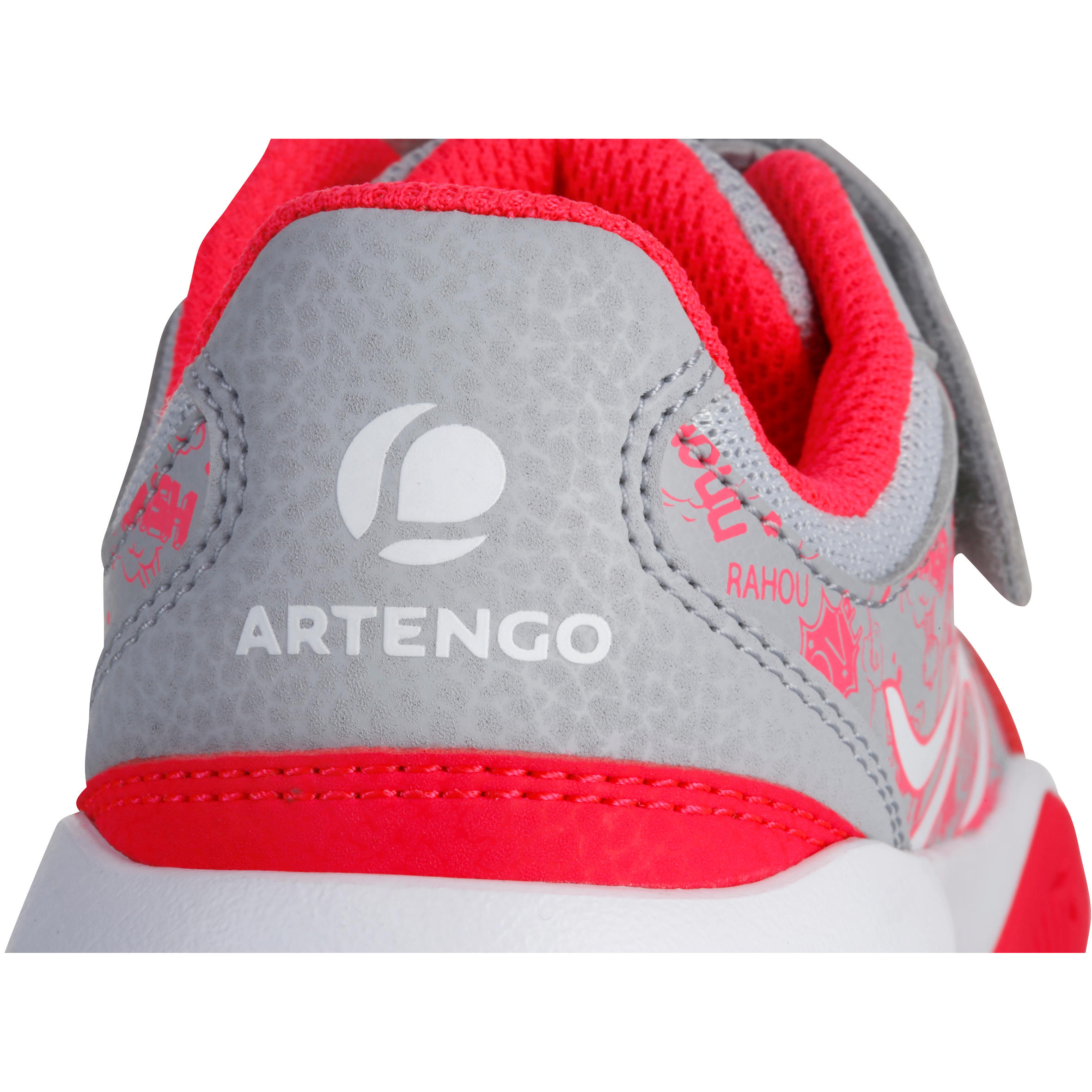 grey kids tennis shoes