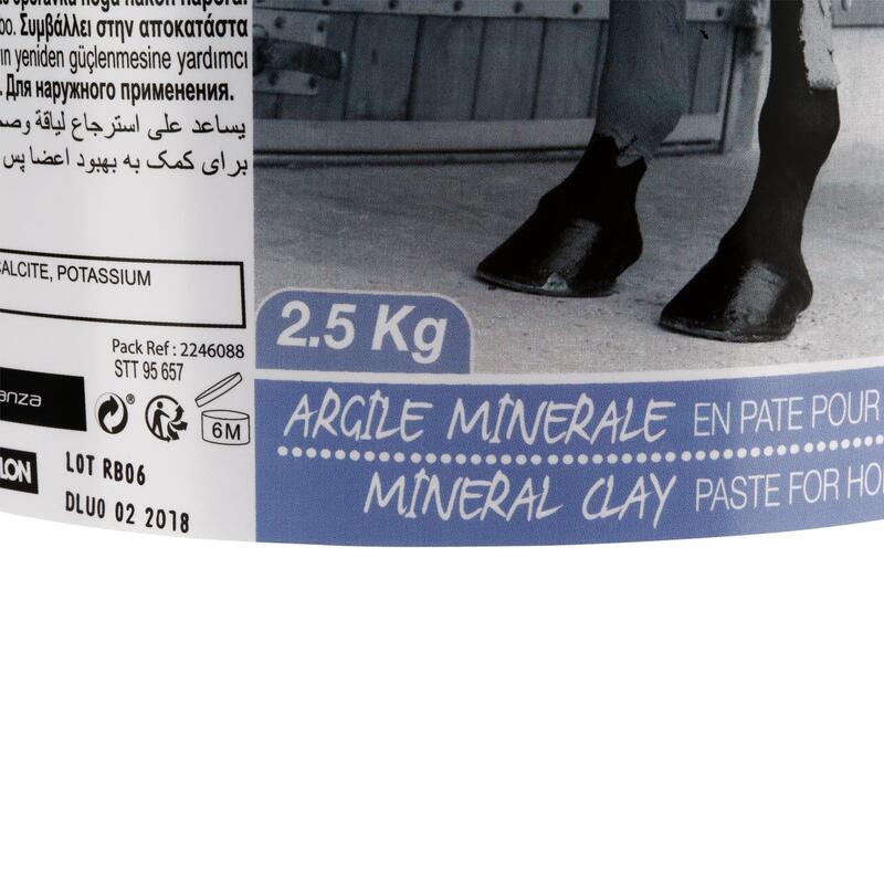 Argile minérale Cheval et Poney - 2,5 kg