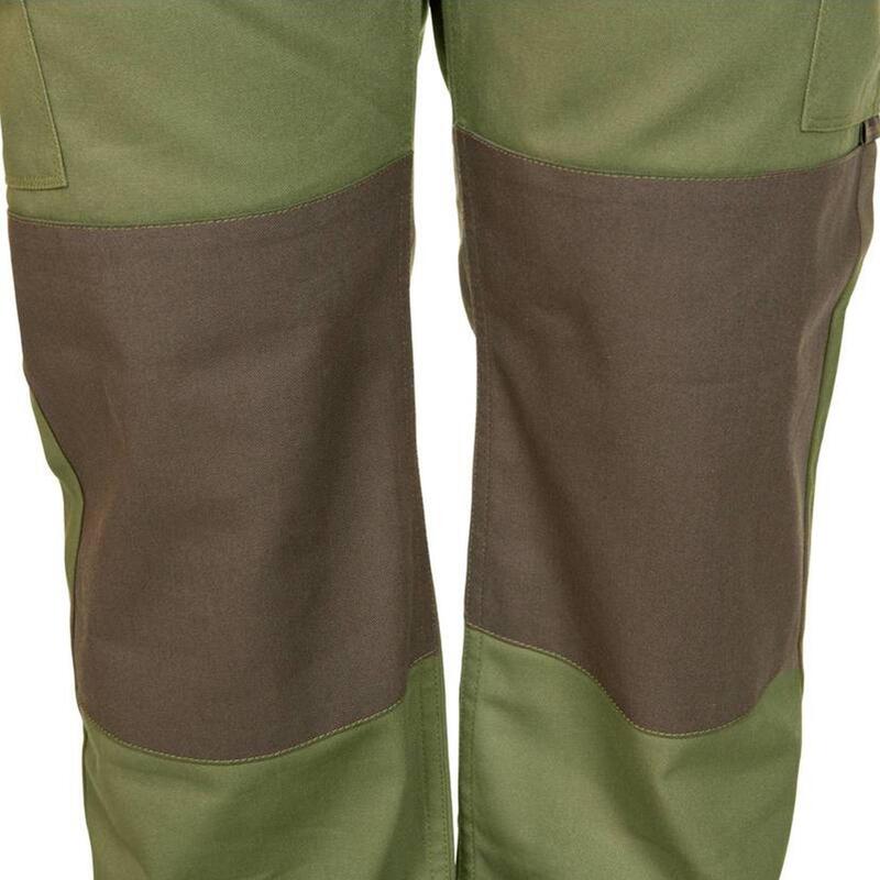 Pantalón Cargo Hombre Solognac Steppe 300 Bicolor Resistente Multibolsillos