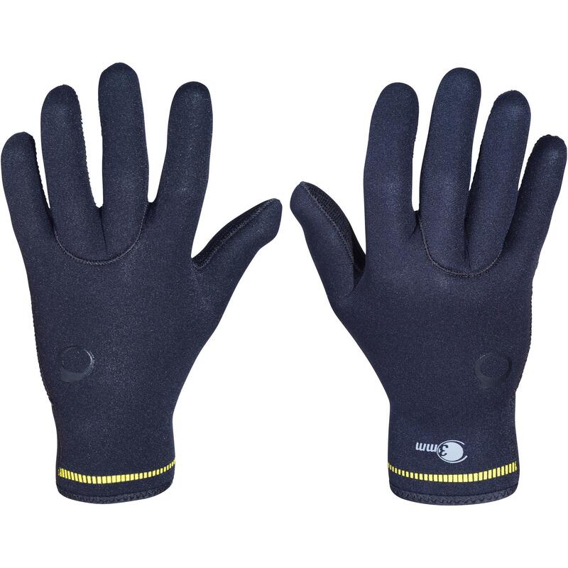 Neoprenové rukavice na potápění 3 mm černé