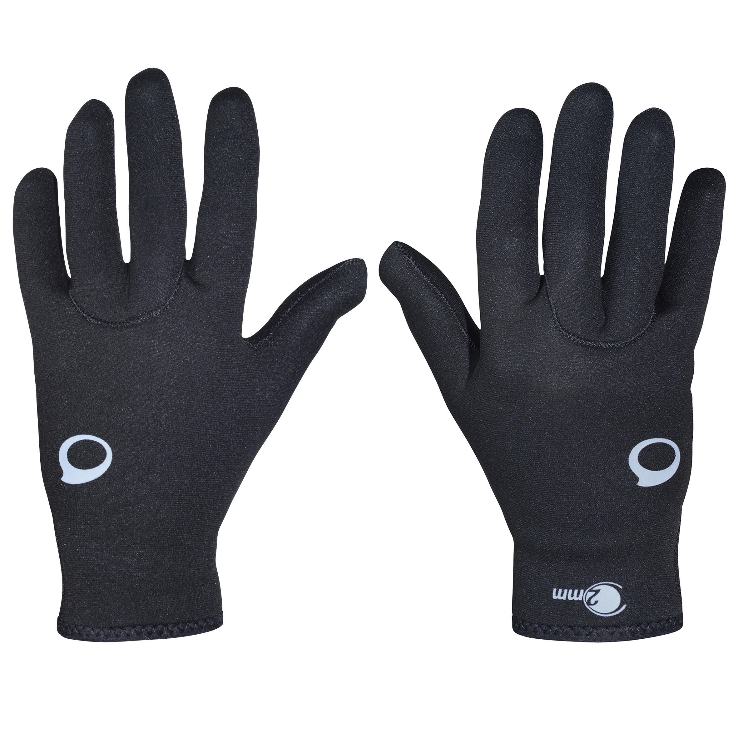 Diving gloves 2 mm neoprene black 3/9