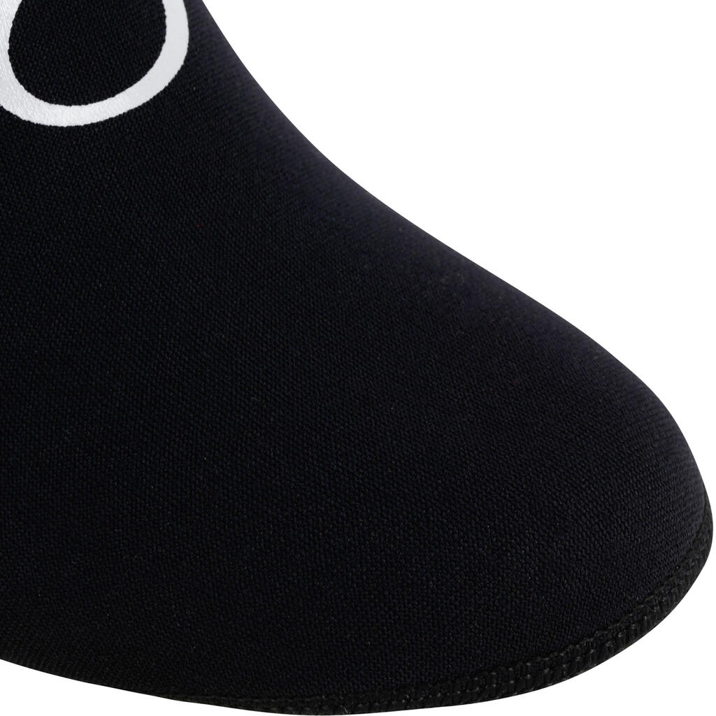 Chaussettes plongée néoprène 2mm - noir