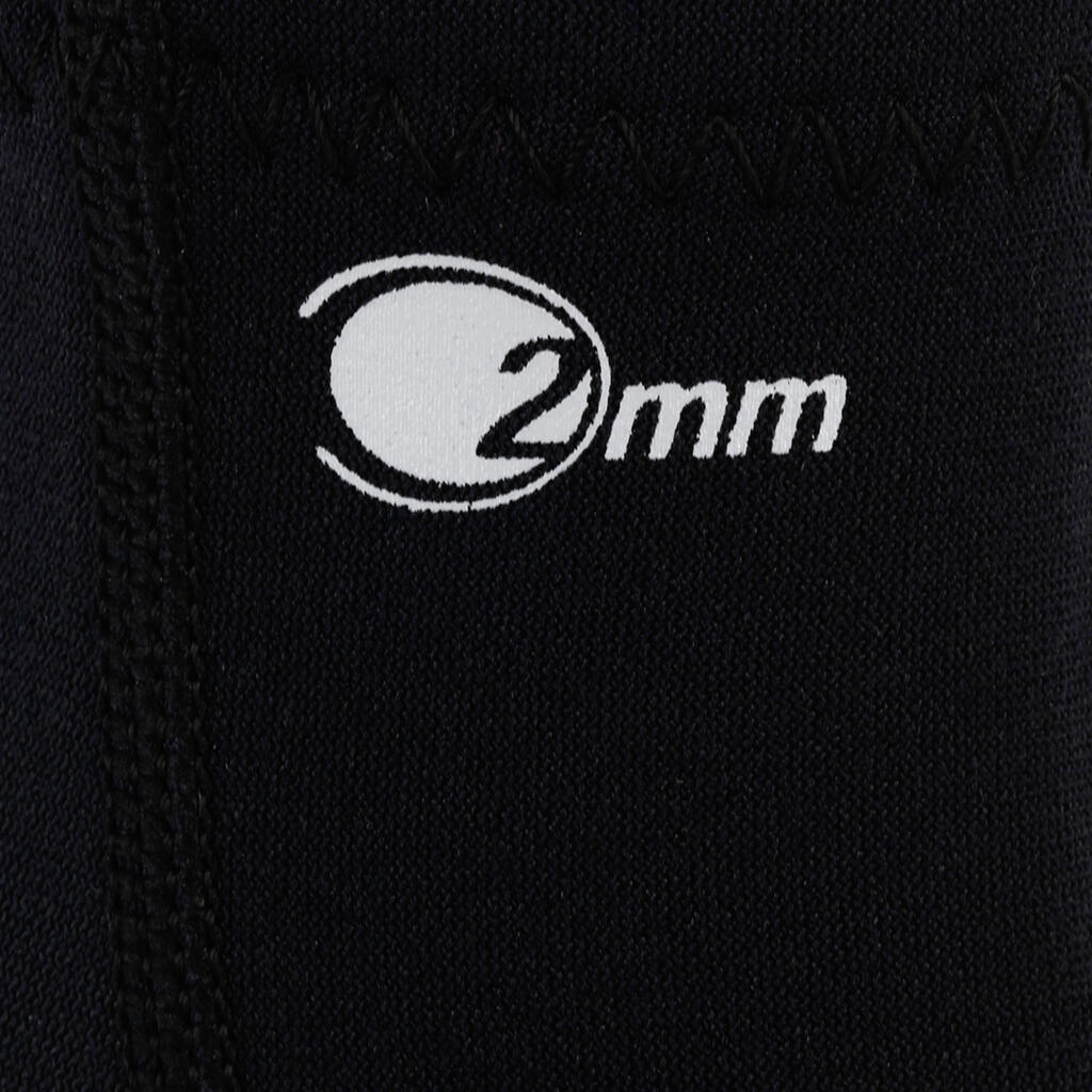 NEOPRENSKE ČARAPE ZA RONJENJE SCD DEBLJINE 2 mm - CRNE