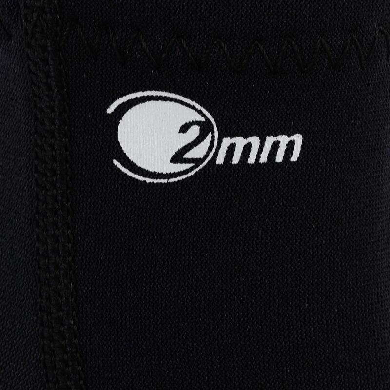 Neoprensocken Tauchen 2 mm schwarz