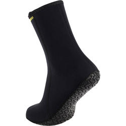 Chaussons plongée néoprène 3mm - noir