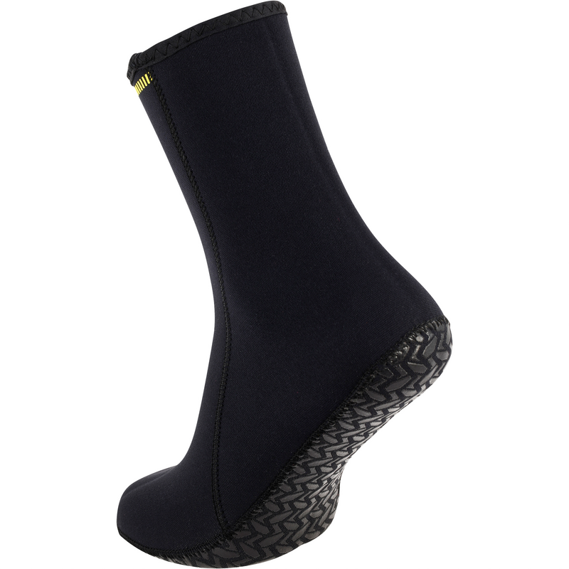 Chaussettes De Plongée Néoprène 3 Mm – Antidérapantes, Unisexes, Pour Snorkeling, Surf, Kayak Et Sports Nautiques (noir)