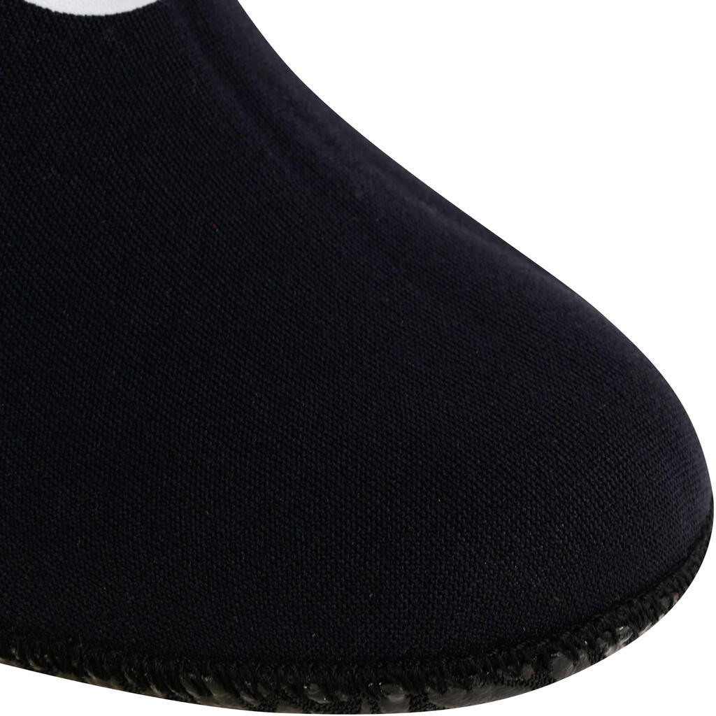 Neoprensocken Tauchen Neopren 3 mm - schwarz