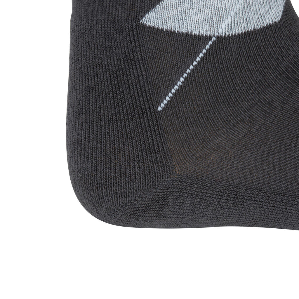 Reitsocken Erwachsene doppelpack marineblau/bordeaux