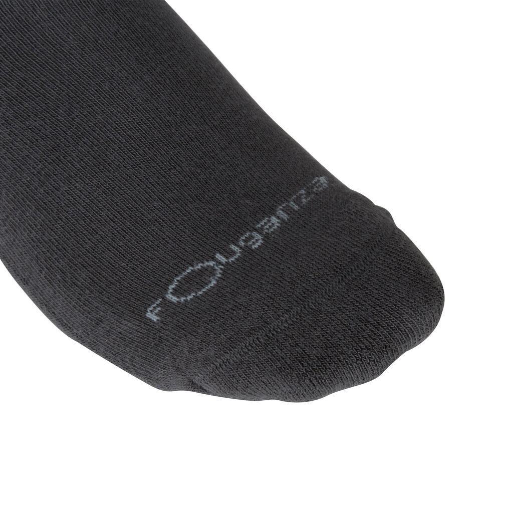 Reitsocken Erwachsene doppelpack marineblau/bordeaux