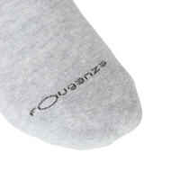 Argyle Adult Horse Riding Socks - Light Grey/Dark Grey