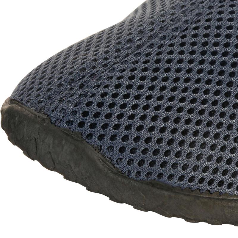 Waterschoenen voor volwassenen Aquashoes 100 grijs