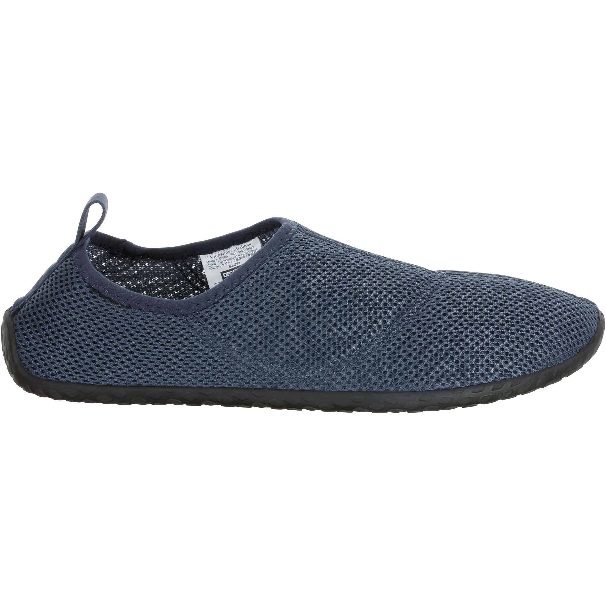 Adult Plain Snorkeling Diving Water Shoes Aquashoes 100