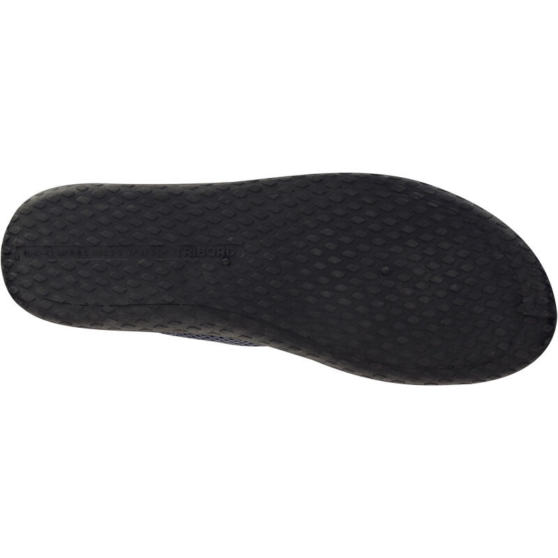 Aquaschuhe 100 Damen/Herren dunkelgrau