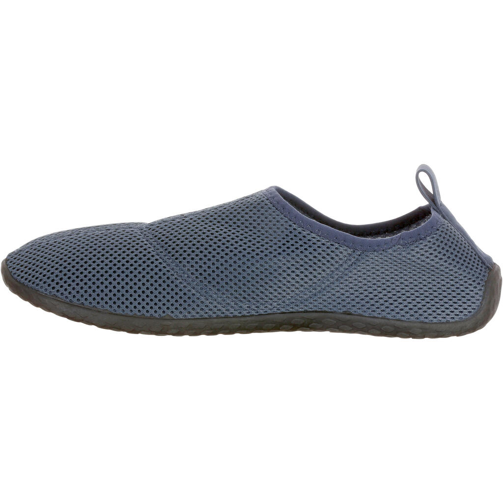 ZAPATILLAS DE AGUA ADULTOS 100 GRIS