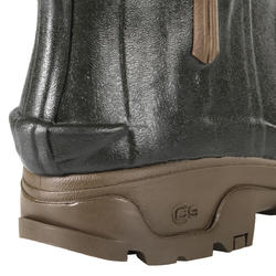 Botas De Agua Katiuskas Solognac 540 Hombre Reforzada Cremallera Lateral  Verde SOLOGNAC | Decathlon