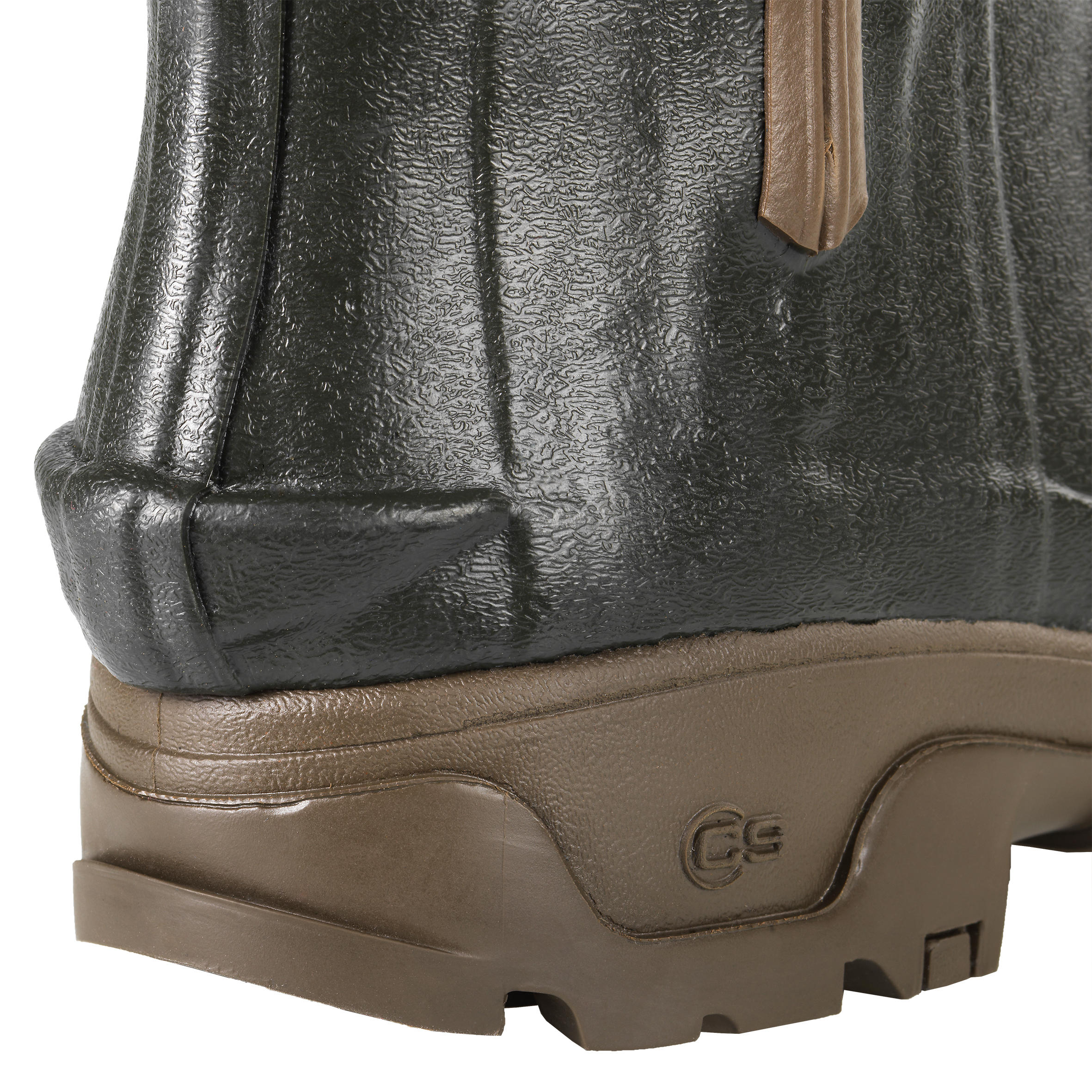 bottes de chasse homme avec fermeture éclair
