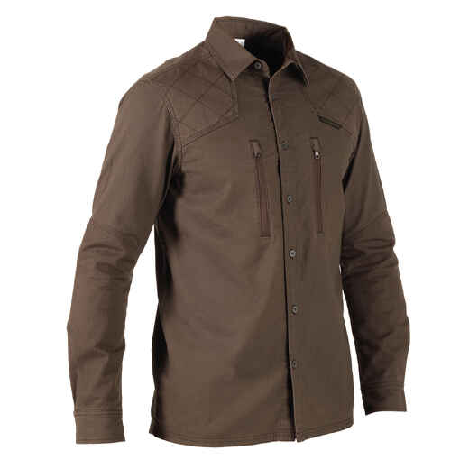 
      HUNTING SHIRT RENFORT 520 - BROWN
  