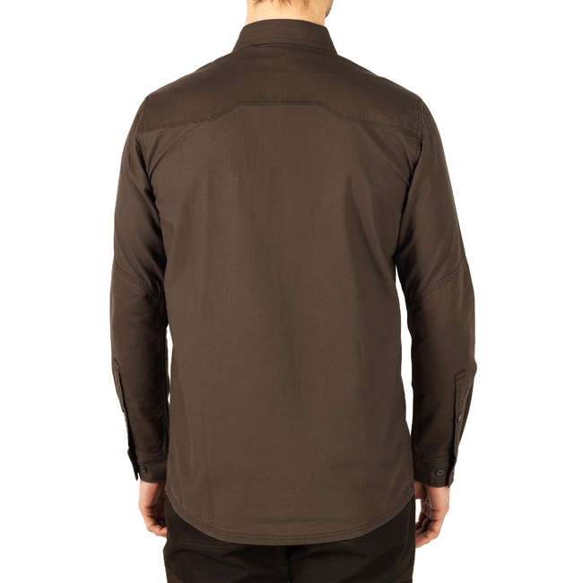 SOLOGNAC 520 REINFORCED HUNTING SHIRT - BROWN | Decathlon