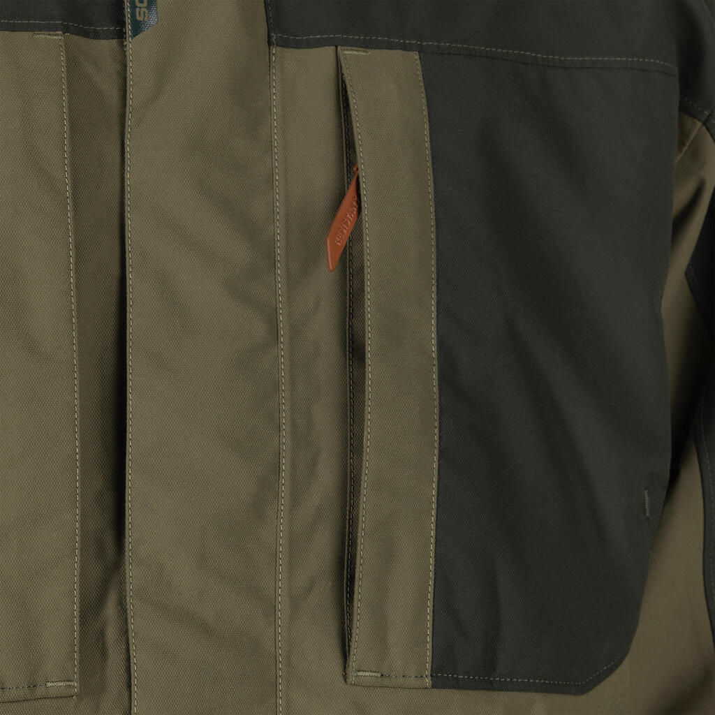 Hunting Reinforced Waterproof Jacket 500