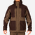 VESTE CHASSE IMPERMEABLE RENFORT MARRON 500
