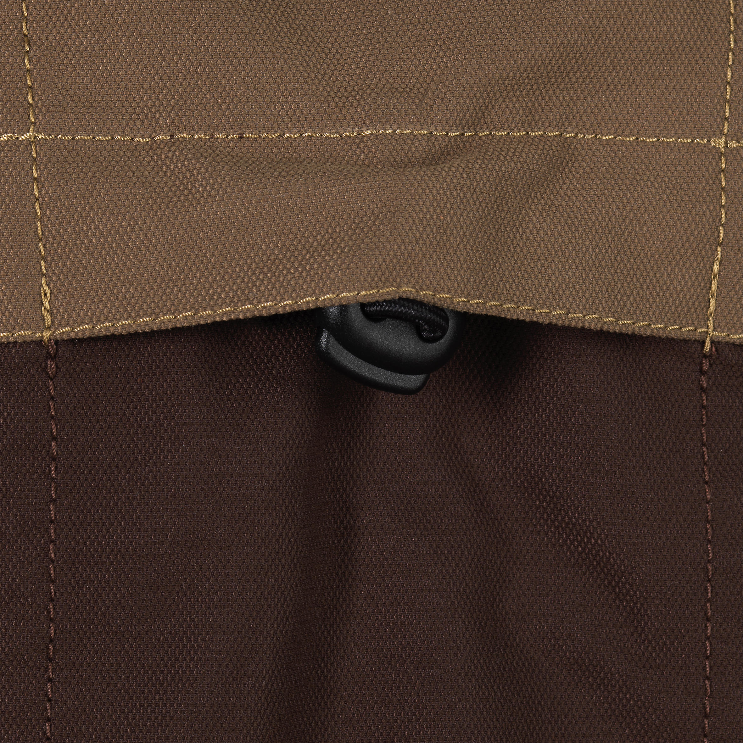 VESTE CHASSE IMPERMEABLE RENFORT MARRON 500 18/22