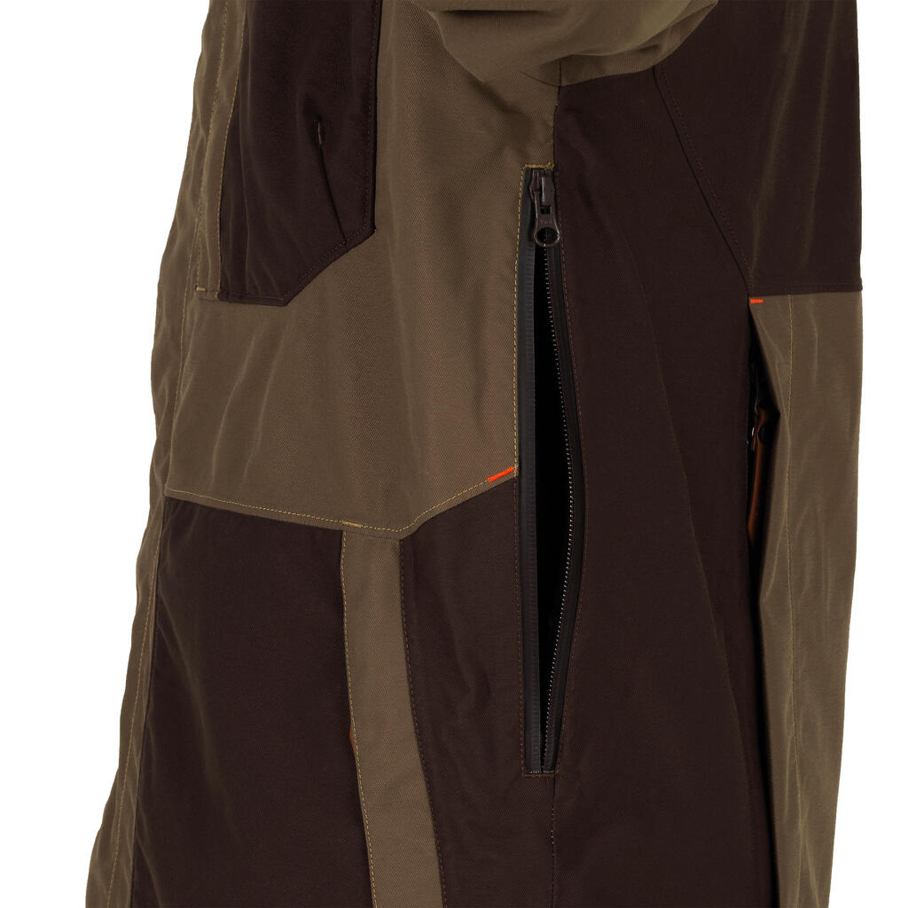 Jagd-Regenjacke Renfort 500 braun